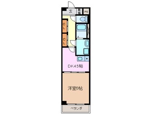 霞ケ浦駅 徒歩9分 1階の物件間取画像